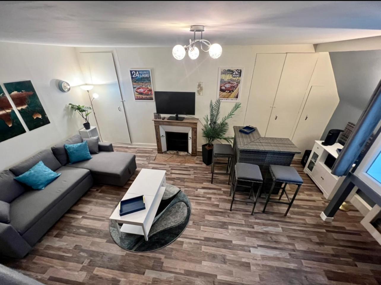 Duplex Au 2Eme Et De Notre Maison -Acces Au Jardin-Smart Tv-Streaming-Wifi Ле-Ман Екстер'єр фото
